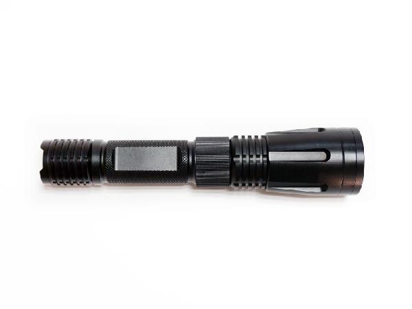 حارس أمن حار بيع صعبة 1x18650 القابلة لإعادة الشحن مفيد السوبر مشرق IP67 وقت العمل الطويل XML T6 مصباح يدوي