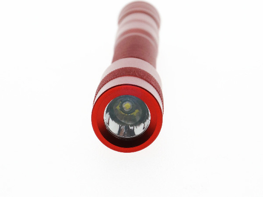 سوبر قوة Cree LED القلم مضيا سبائك الألومنيوم المواد 2 * AAA Batteries