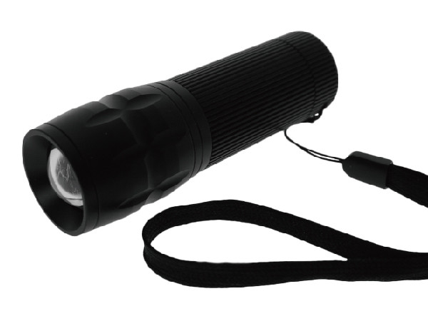 XML T6 EDC LED مصباح يدوي صغير الحجم سون زووم بحجم الجيب 4 * AAA Batteries Torch